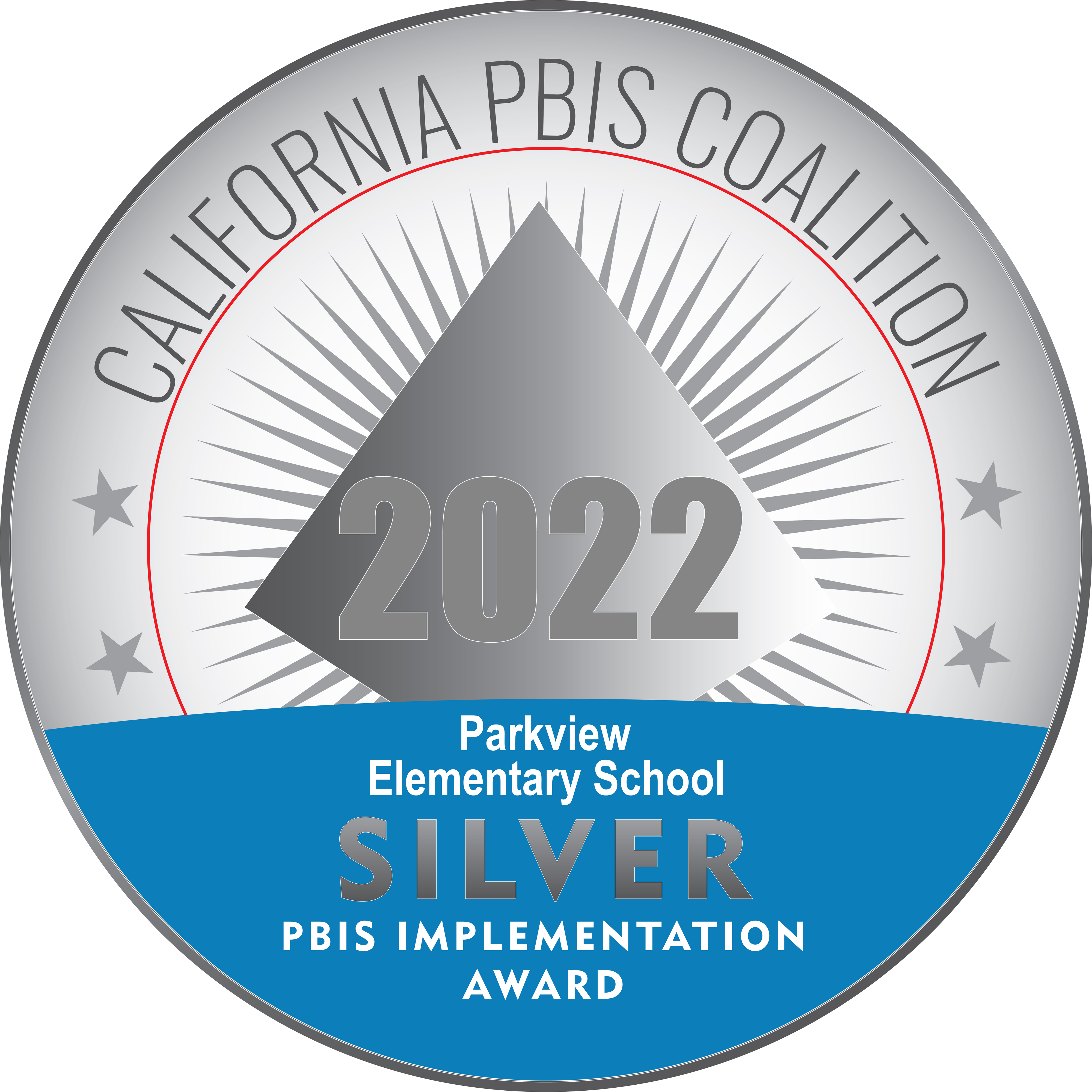 California PBIS Coalition Silver Emblem